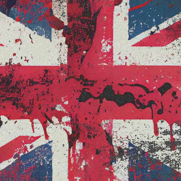 paint splashe union jack